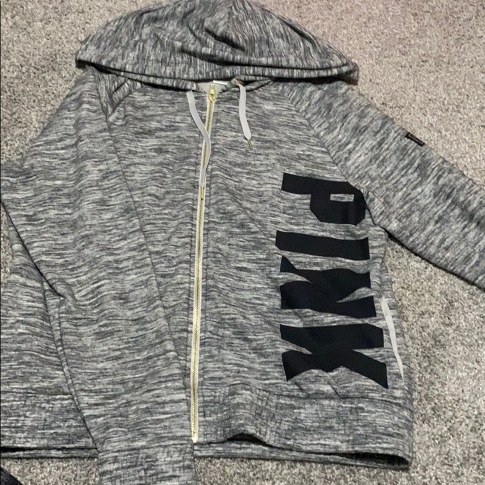 PINK Zip-Up Hoodie